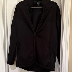Russell Athletic Men's Black Lightweight Zip-Up Jacket